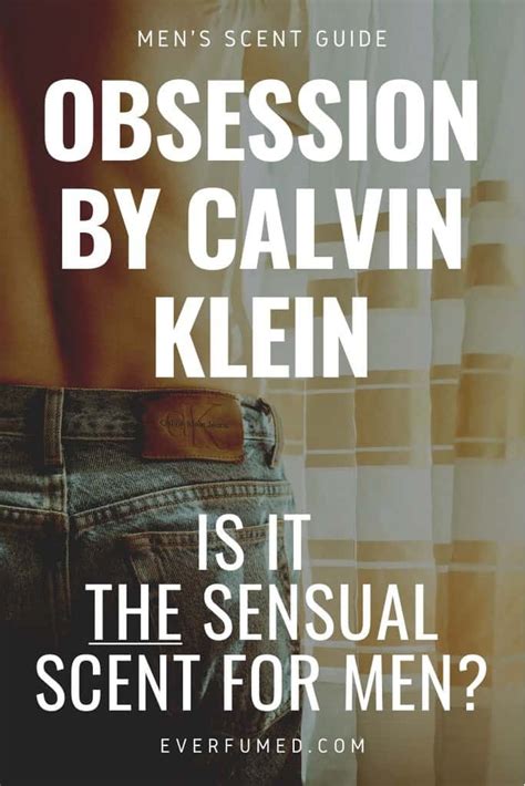 calvin klein obsession review.